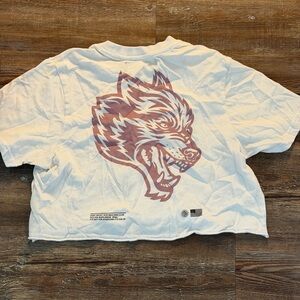 White Darc Sport Crop T-shirt